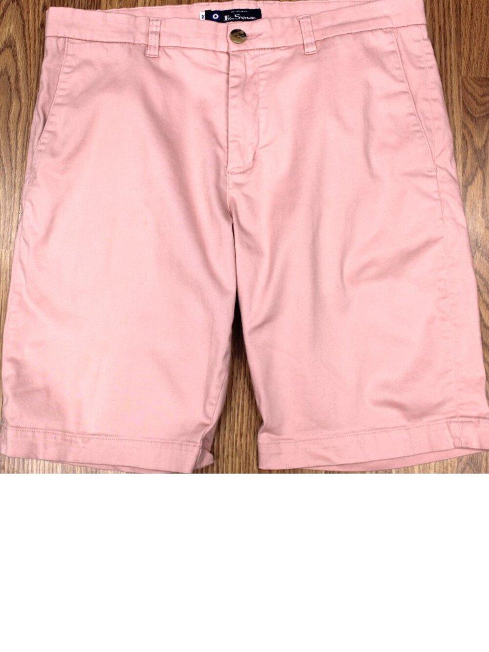 BEN SHERMAN REGULAR FIT SHORTS COTTON/SPANDEX LIGHT PINK Sz 33